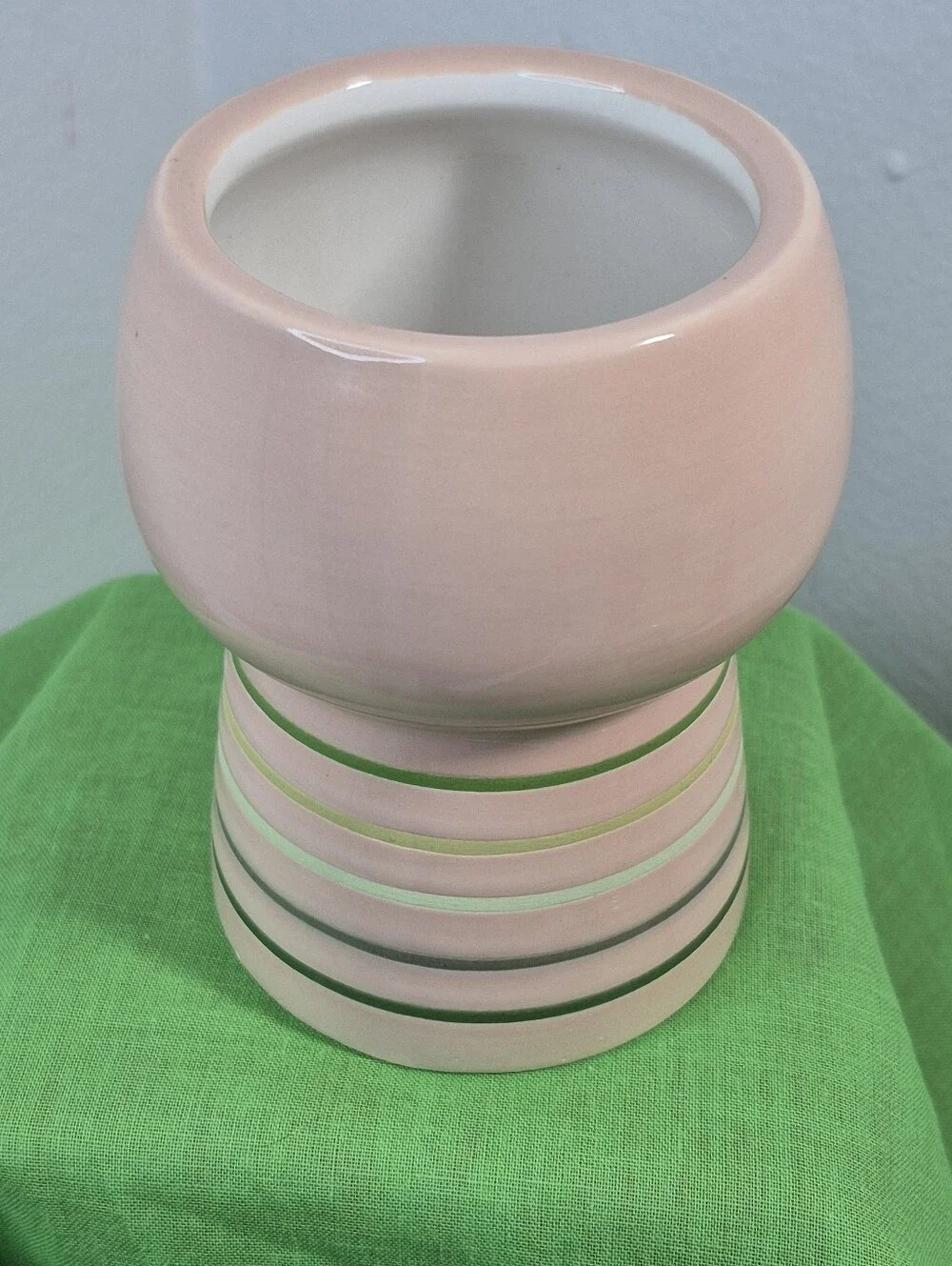 Opalhouse Ceramic Succulent Planter with Drain Plug Rosy Cheeks Face 4.5